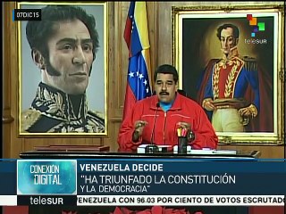 Venezuela: Maduro reconoce vocación democrática de los venezolanos