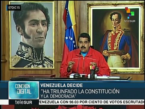 Venezuela: Maduro reconoce vocación democrática de los venezolanos