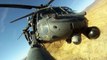 Very Cool GoPro Selfie Video of HH 60G Pave Hawk Helicopter Flying Above California
