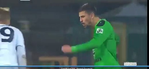 Gornik Leczna 2-3 Pogon Szczecin Spiaczka GOAL 07.12.2015