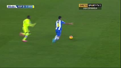 Jefferson Lerma Goal - Espanyol 0 - 1	 Levante - 07/12/2015 HD