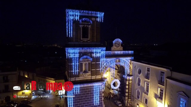 Aversa. Natale 2015: la città vista col drone