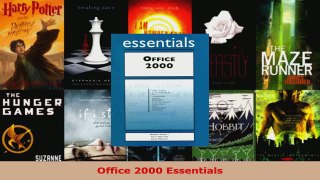 Read  Office 2000 Essentials EBooks Online