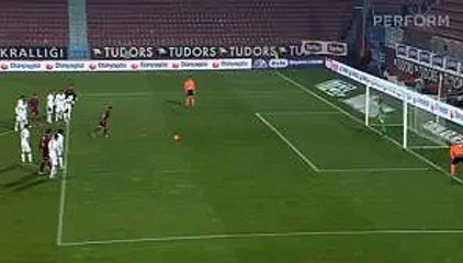 Mehmet Ekici Goal Penalty kick Trabzonspor 2-0 Eskisehirspor 07.12.2015 HD
