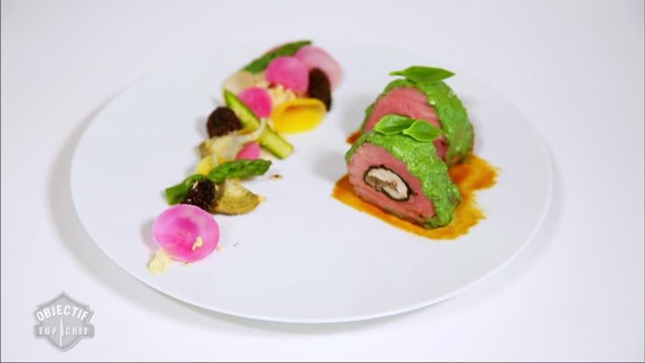 Le plat libre d'Adeline : filet de veau farci au ris de veau et morilles