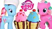 My Little Pony Princess Celebration Bakery with Play Doh Cupcake Surprise Eggs