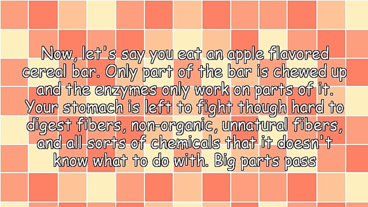 Low Energy - It's What You Eat