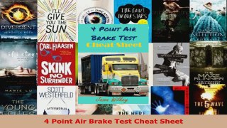 Download  4 Point Air Brake Test Cheat Sheet PDF Online