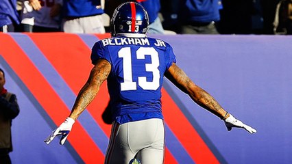 Odell Beckham Jr. Does Impressive Hurdles Celebration After Touchdown