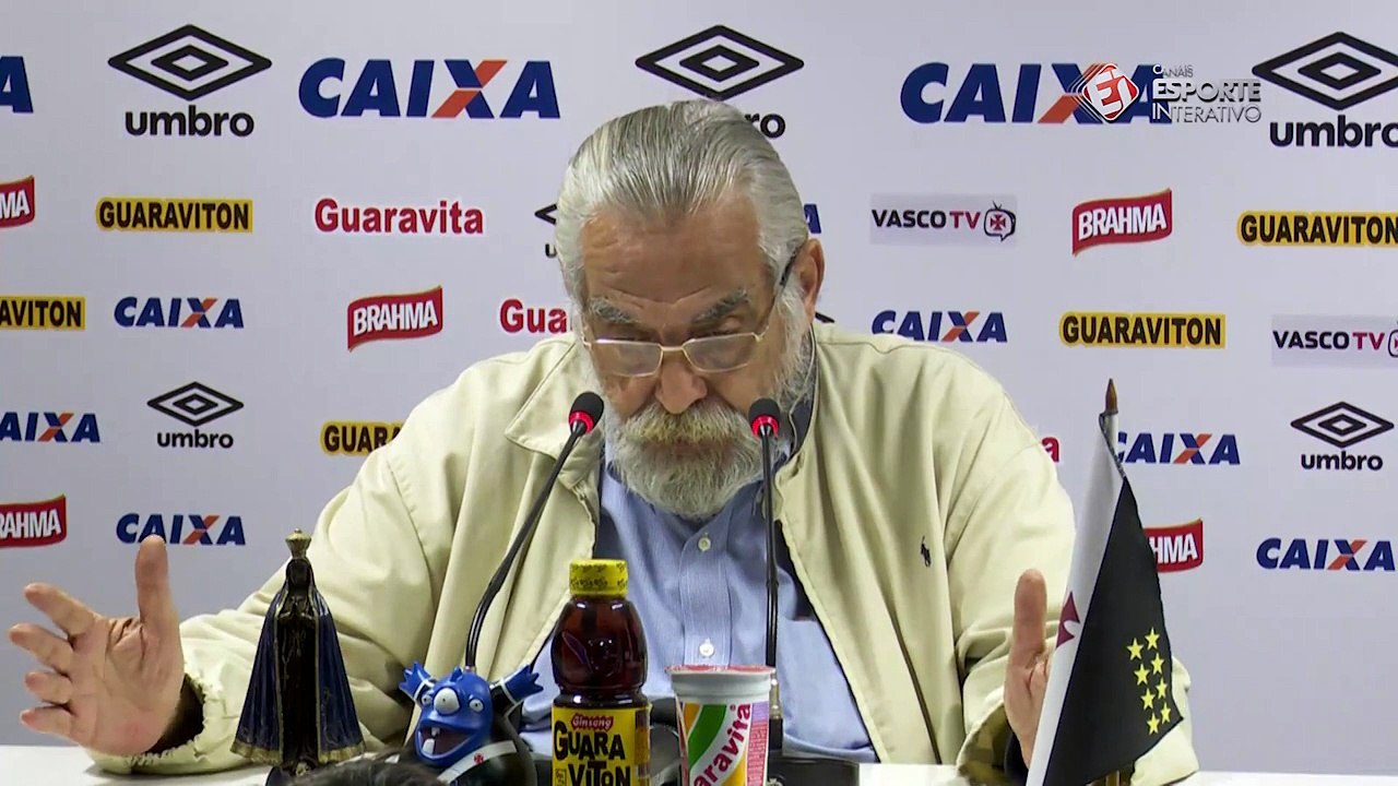 "Ninguém foi mais prejudicado pela arbitragem do que o Vasco", diz Eurico Miranda