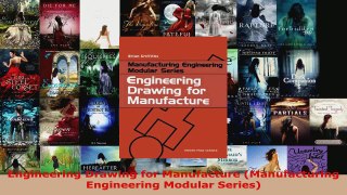 Download  Engineering Drawing for Manufacture Manufacturing Engineering Modular Series Ebook Free