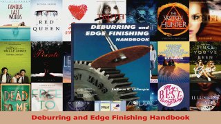 Download  Deburring and Edge Finishing Handbook PDF Free