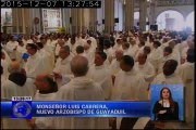 Monseñor Luis Cabrera es el nuevo Arzobispo de Guayaquil