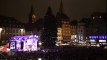 Illumination du grand sapin - marché de Noël Strasbourg 2015