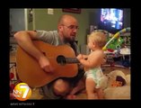 Cool Video Clip From A Dad - Little Baby or Little Rockstar ?