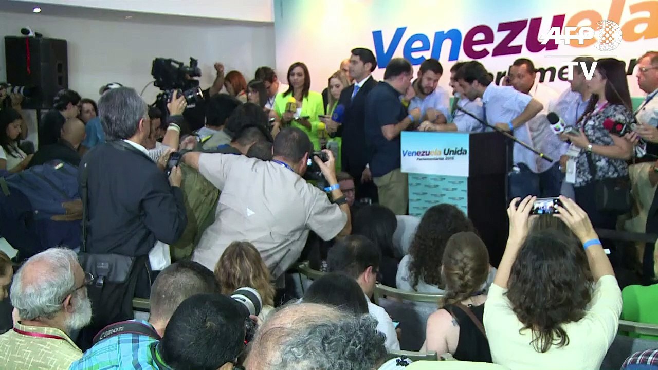 Oposición venezolana anticipa triunfo en elecciones legislativas