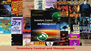Read  Inventory Control and Management Ebook Free