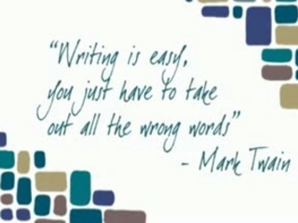 The Writer Behind the Words