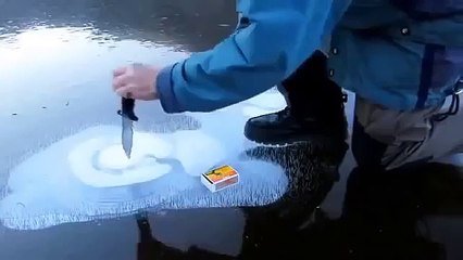 И такое на озере случается )))