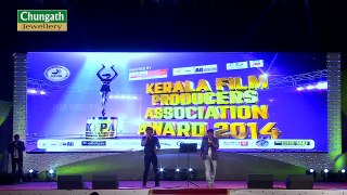 Nadirsha Afsal Singing Song Kerala Film Producers Association Award 2014 | Malayalam Awards