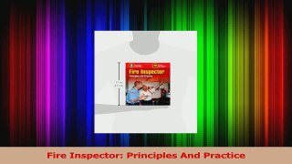 PDF Download  Fire Inspector Principles And Practice PDF Full Ebook