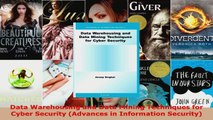 Read  Data Warehousing and Data Mining Techniques for Cyber Security Advances in Information PDF Online