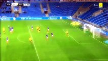 Norwegian goalkeeper scores with a freekick from midfield!