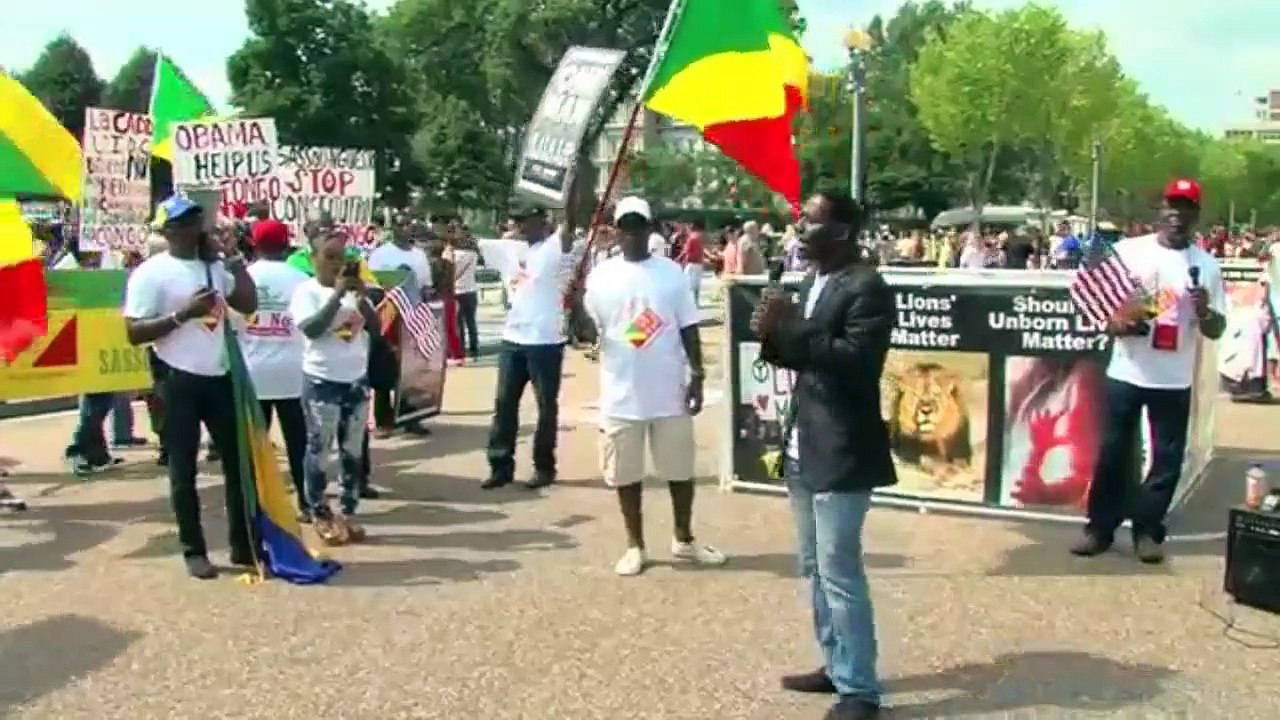 #Congo  Franck Jocktane address the people of congo and the Africa Congolais. #ViveLeCongoLibre ^FJ