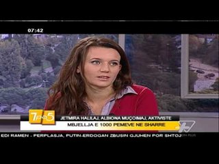 7pa5 - Mbjellja e 1000 pemeve ne Sharre - 26 Nentor 2015 - Show - Vizion Plus