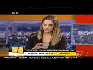 7pa5 - Acarimi i marredhenieve Turqi-Rusi - 26 Nentor 2015 - Show - Vizion Plus