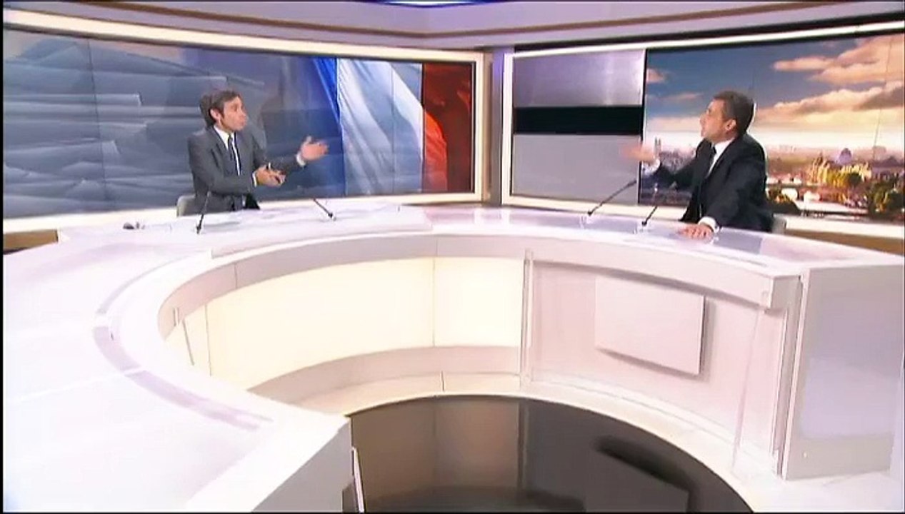 Sarkozy : "Il n'y a pas d'accord" avec le PS face au FN