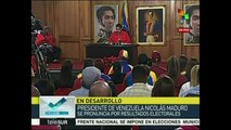 Maduro acepta “resultados adversos” en legislativas venezolanas