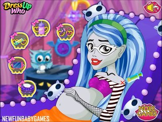 Watch Ghoulia Yelps Pregnant and Baby Birth Game Movie New Monster High Newborn Videos