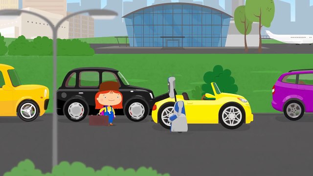 Мультики про машинки. ПАРКОВКА и парктроники. Уроки вождения Доктора Машинковой.