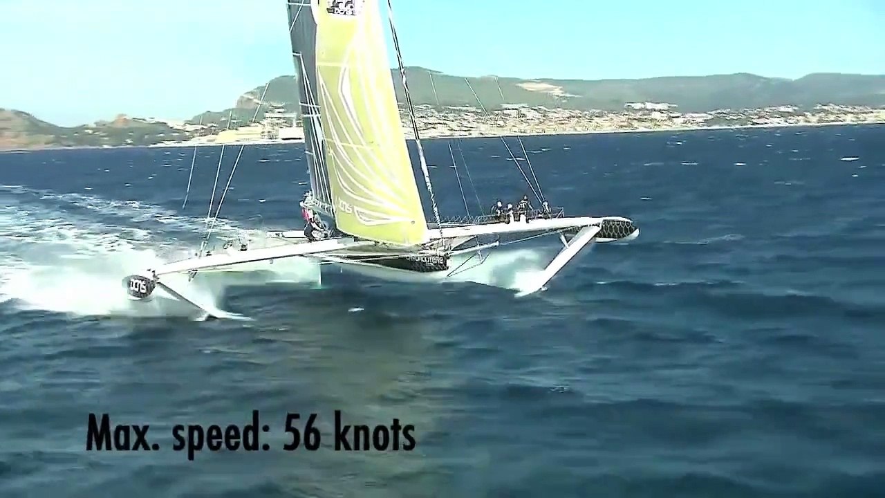 Windseeker  Hydroptere Sailship