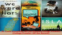 Read  St Louis University Off the Record College Prowler College Prowler Off the Record Ebook Free