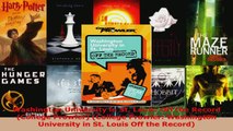 Read  Washington University in St Louis Off the Record College Prowler College Prowler EBooks Online