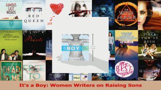 Its a Boy Women Writers on Raising Sons Download
