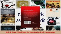 Read  Oil  Gas Pipelines in Nontechnical Language Ebook Free