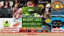Read  Weight Loss With Green Juice Diet Healthy Detox Recipes Green Juice for Weight Loss Ebook Free