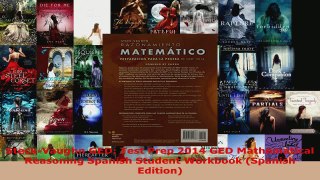 Download  SteckVaughn GED Test Prep 2014 GED Mathematical Reasoning Spanish Student Workbook PDF Free