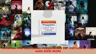 Download  McGrawHill Education Preparation for the GED Test with DVDROM Ebook Free
