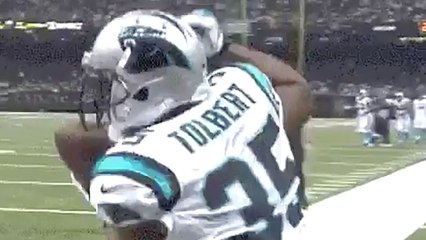 Mike Tolbert Hits ‘The Carlton’ Dance After Touchdown