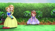 Sofia The First - 2 Princesses & A Baby - Cedric Turns James Into A Baby!