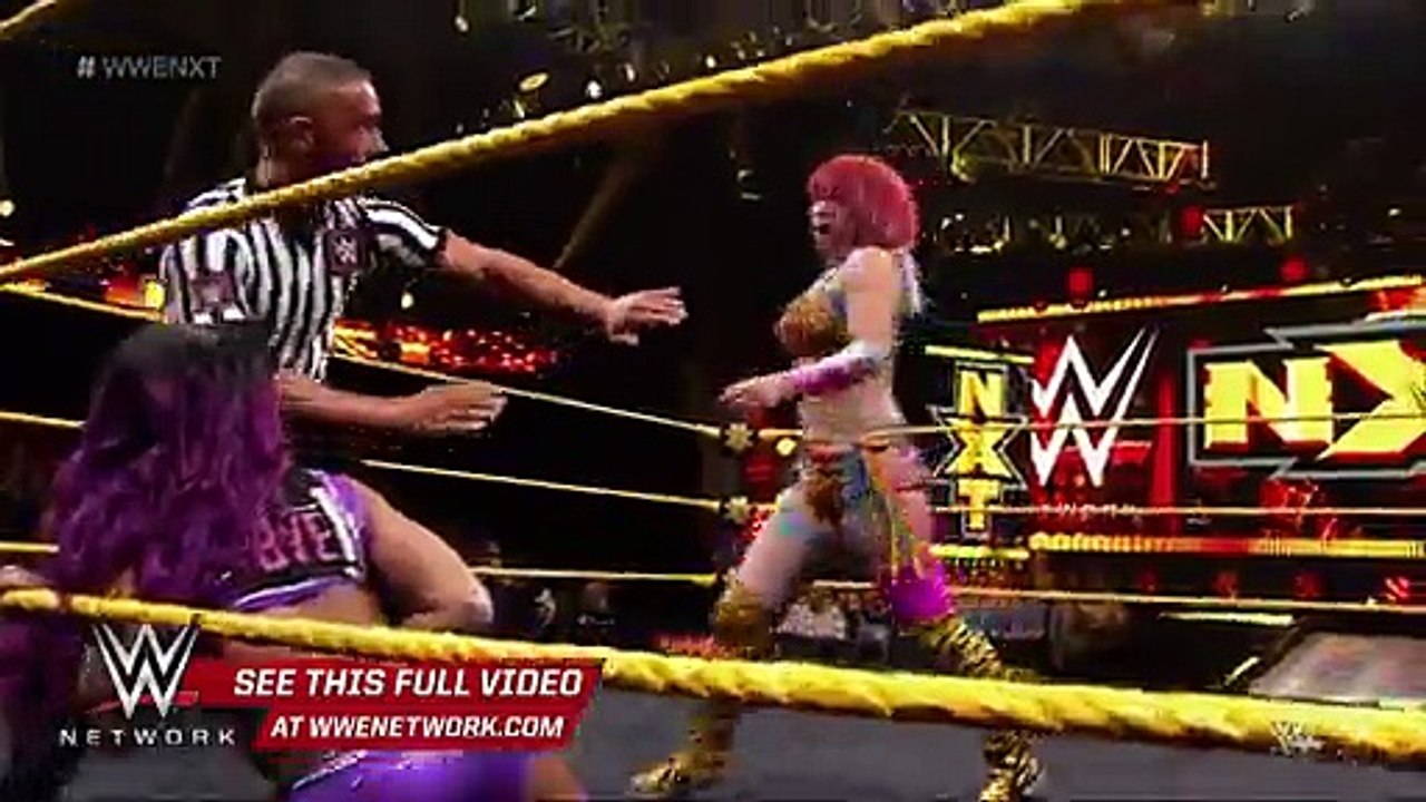 Asuka vs. Cameron WWE NXT,Becky Lynch vs. Sasha Banks vs. Brie Bella vs. Paige - Fatal 4-Way Match׃ Raw,
