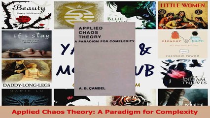 PDF Download  Applied Chaos Theory A Paradigm for Complexity PDF Full Ebook