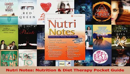 Nutri Notes Nutrition  Diet Therapy Pocket Guide Read Online
