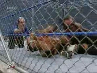 Batista Vs. Undertaker Steel Cage Part 1