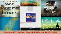 Download  Kaplan SAT Subject Test US History 20132014 PDF Free