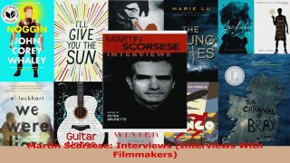 PDF Download  Martin Scorsese Interviews Interviews With Filmmakers PDF Full Ebook